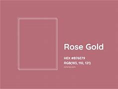 Image result for Pantone Rose Gold Metallic Hex Code
