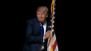 Image result for Flag Day Trump