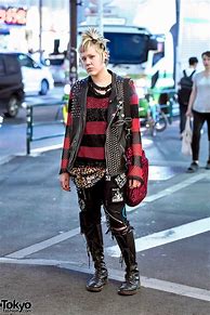 Image result for Punk Harajuku Fashion