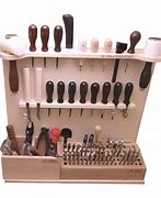Image result for Leather Tool Rack