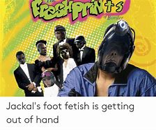 Image result for Meme Foot with Sticker Burs