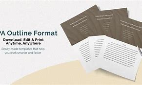 Image result for APA Style Paper Format Template