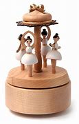 Image result for Wooden Ballerina Music Box