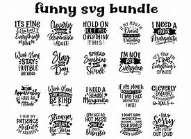Image result for Cool Funny Sayings Sticker SVG