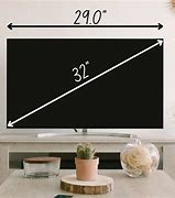 Image result for 32 Inches TV Dimensions