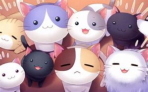 Image result for Cute Cartoon Cat Wallpaper iPad