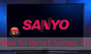 Image result for Sanyo TV Reset Button