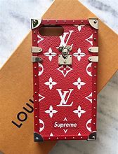 Image result for LV Supreme iPhone Case