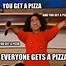Image result for Pizza Can't Be Rectangle Meme