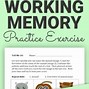 Image result for Memory Performnace Image Students