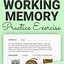 Image result for Working Memory Activities