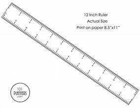 Image result for Printable Ruler Actual Size On Screen