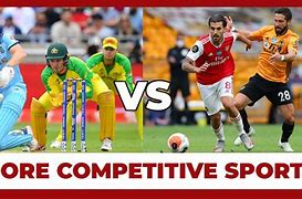 Image result for Soccer vs Cricket