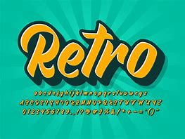 Image result for Retro Fonts
