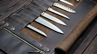 Image result for Leather Chef Knife Case