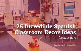 Image result for Spanish Classroom Decorations