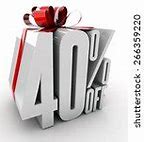 Image result for 40 Percent Off Chart