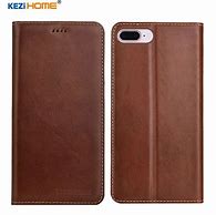Image result for iPhone 8 Plus Leather Case Flip