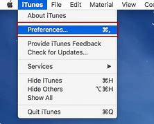 Image result for iTunes Preferences in Mac OS X