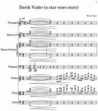 Image result for Darth Vader Theme Trumpet Sheet Music