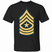 Image result for Army Sergeant Major T-Shirt