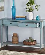 Image result for Rustic Blue Console Table