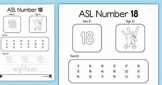 Image result for 18 in ASL