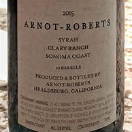 Image result for Arnot Roberts Syrah Clary Ranch