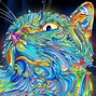 Image result for 2048X1152 Trippy Cat Wallpaper