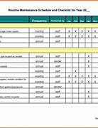 Image result for Pm Schedule Template