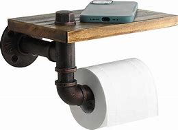 Image result for Rustic Toilet Roll Holder
