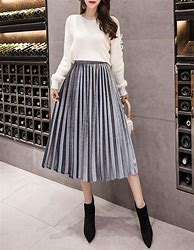 Image result for Grey Color Skirt with Grey Hoodie
