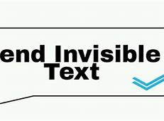 Image result for I'm Invisible Text