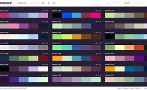 Image result for Random Color Palette