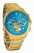 Image result for Michael Kors Blue Face Watch