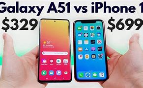 Image result for Iphone14 vs Samsung Galaxy A51