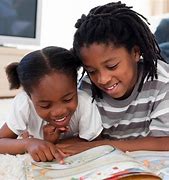 Image result for Black Kids Reading Books