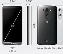 Image result for LG G3 Dimensions