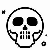 Image result for Old Skull Emoji