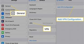 Image result for iPhone Add VPN to Control Center