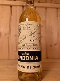 Image result for R Lopez Heredia Rioja Blanco Gran Reserva Vina Tondonia