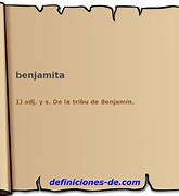 Image result for benjamita
