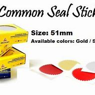 Image result for Common Seal Sticker