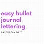 Image result for Lettering for Bullet Journal