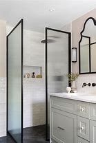 Image result for Gray Fluted Glass Bathroom Accessories