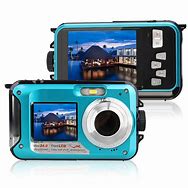 Image result for Double Screens Waterproof Camera