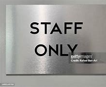 Image result for Staff Only Sign Printable Free