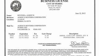 Image result for Business License Permit