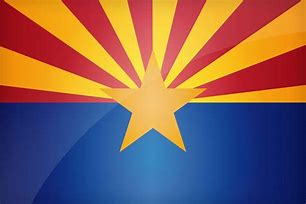 Image result for Pictuer of Teh Flag of Arizona