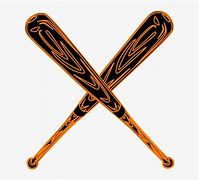 Image result for Crossed Baseball Bats Clip Art